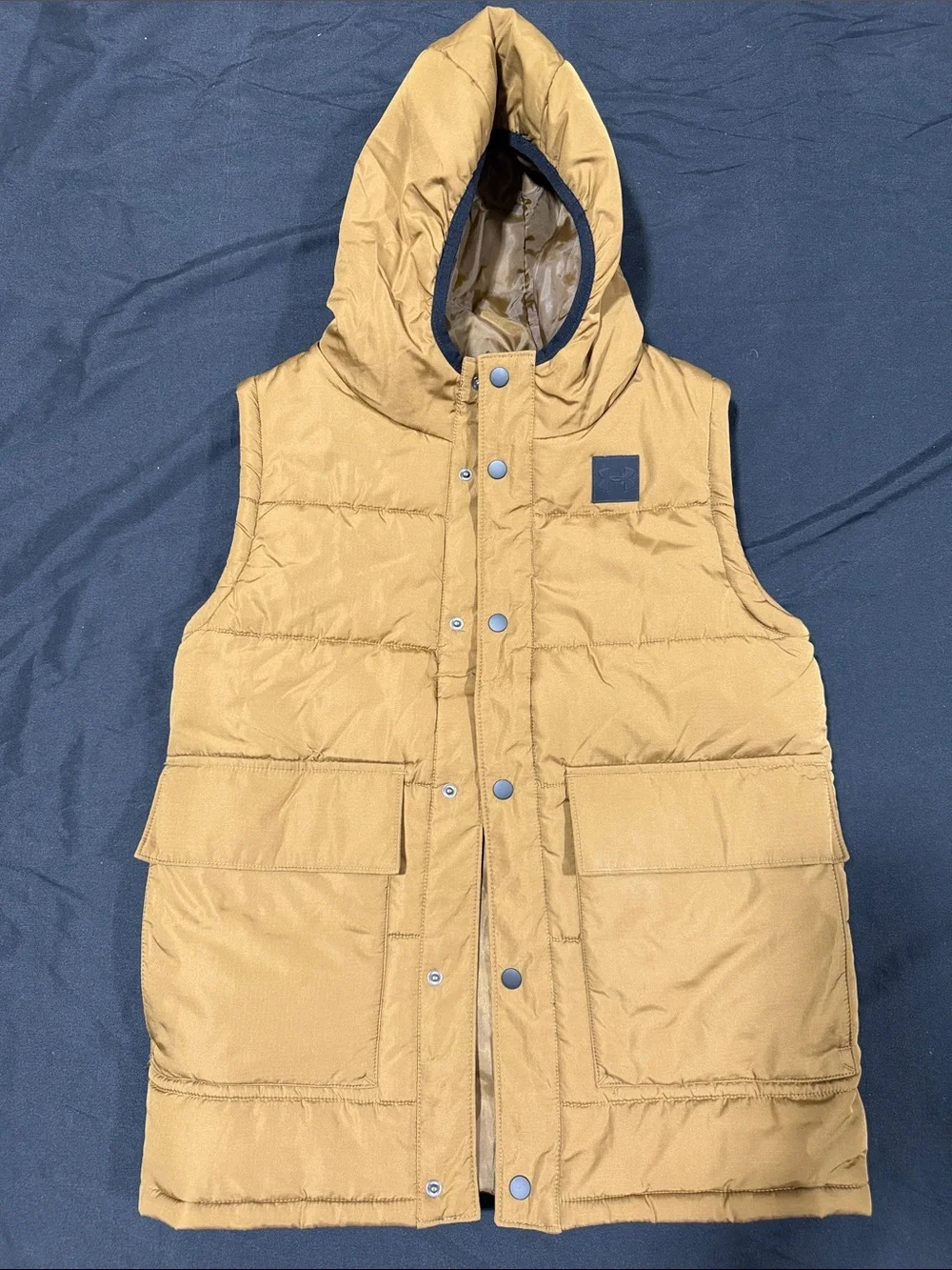 Under Armour Brown Quilted Puffer Vest Liner